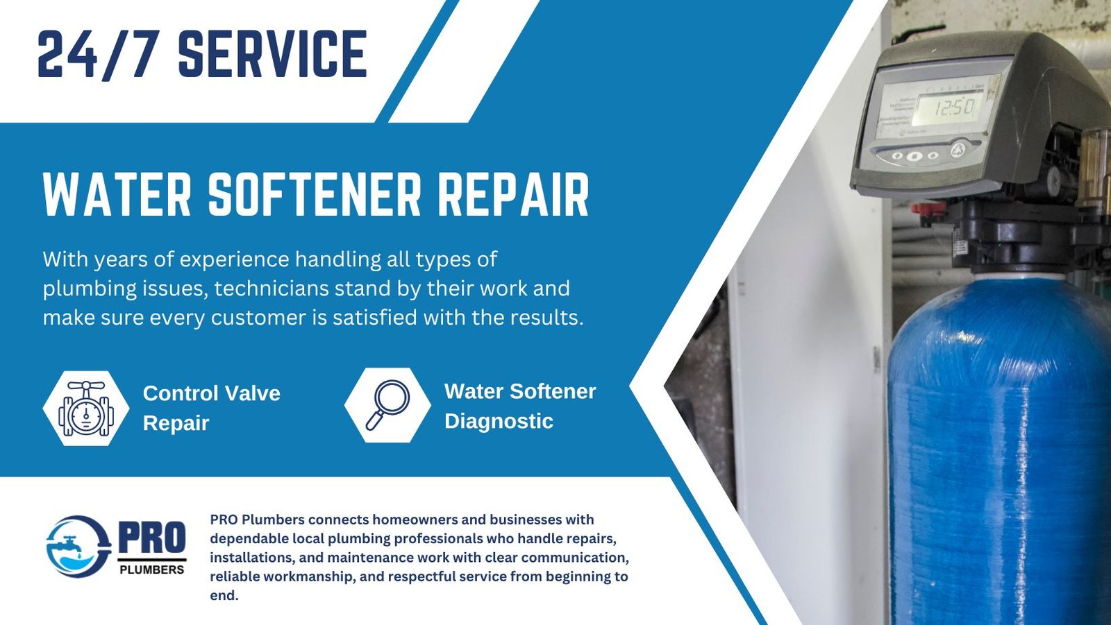 Water softener repair in Daytona Beach, FL